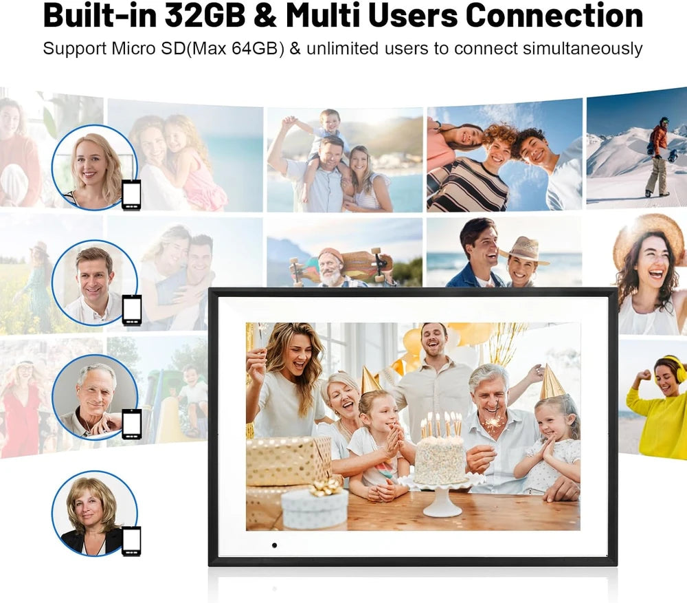 Anna Bella WiFi Digital Picture Frame