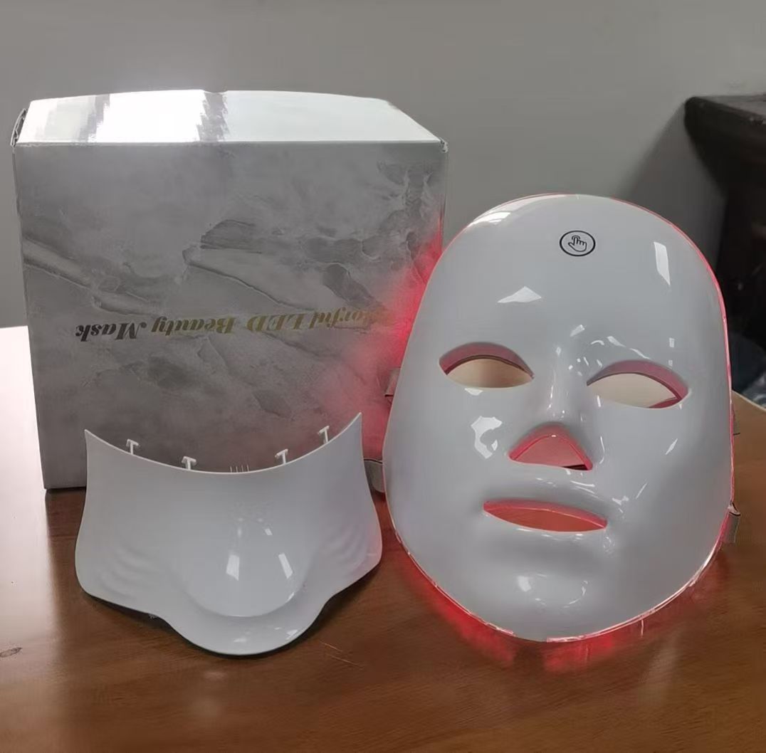 Máscara LED de Fototerapia Facial Inalámbrica para Rejuvenecimiento de la Piel