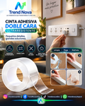 Cinta Adhesiva Doble Cara Ultraresistente | Impermeable para Hogar y Paredes