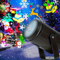 Rotating Projector Light – Christmas, Halloween & Snowflake USB Ambient Decor