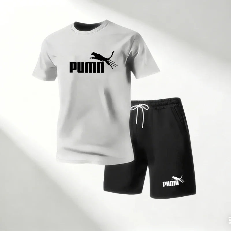 Conjunto Deportivo para Hombre con Camiseta y Pantaloneta