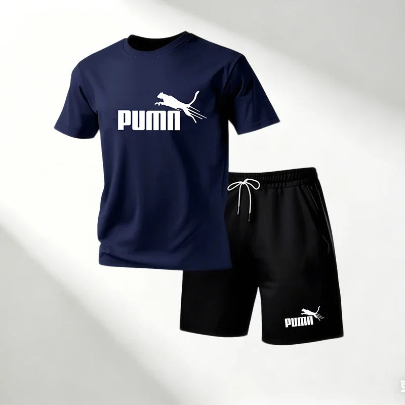 Conjunto Deportivo para Hombre con Camiseta y Pantaloneta
