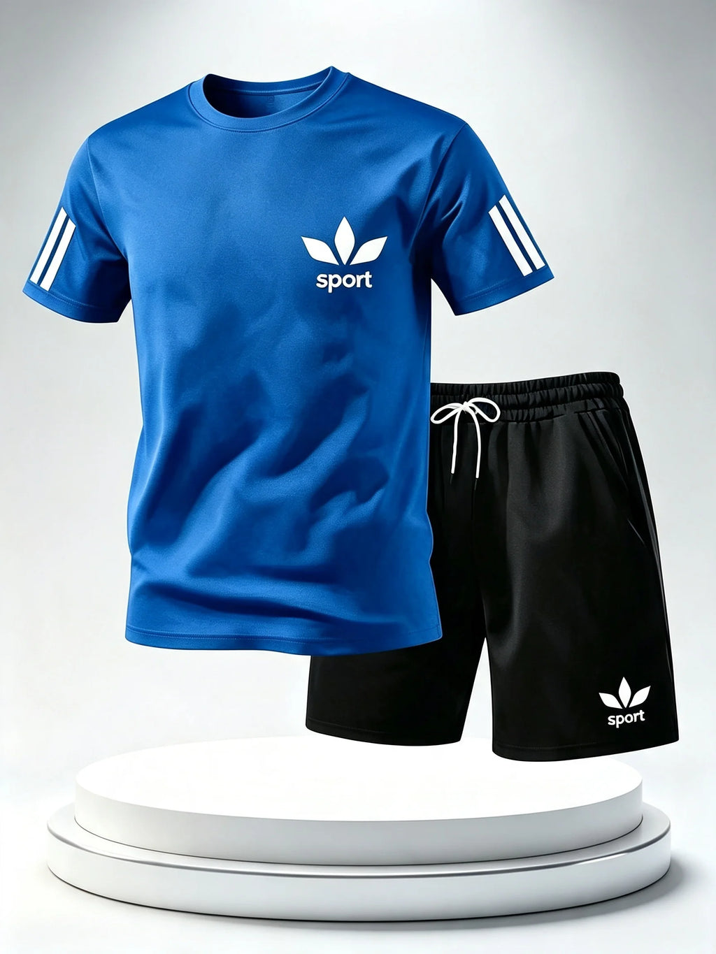 Conjunto Deportivo de Verano para Hombre con Camiseta y Pantaloneta