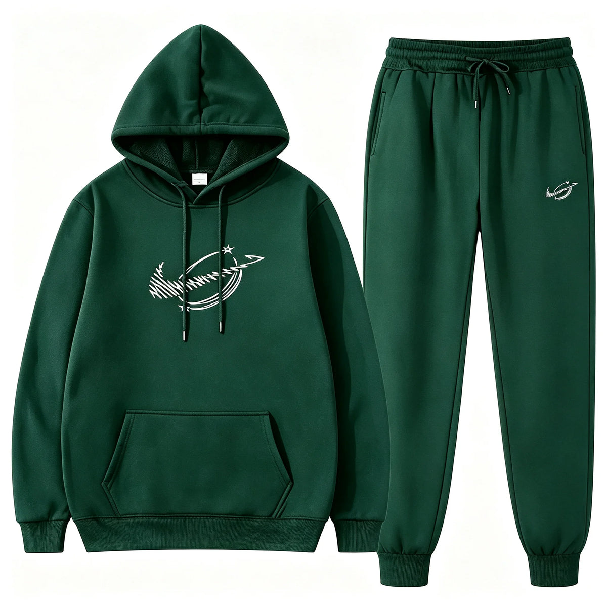 Conjunto deportivo para hombre con buzo con capucha y pantalón jogger