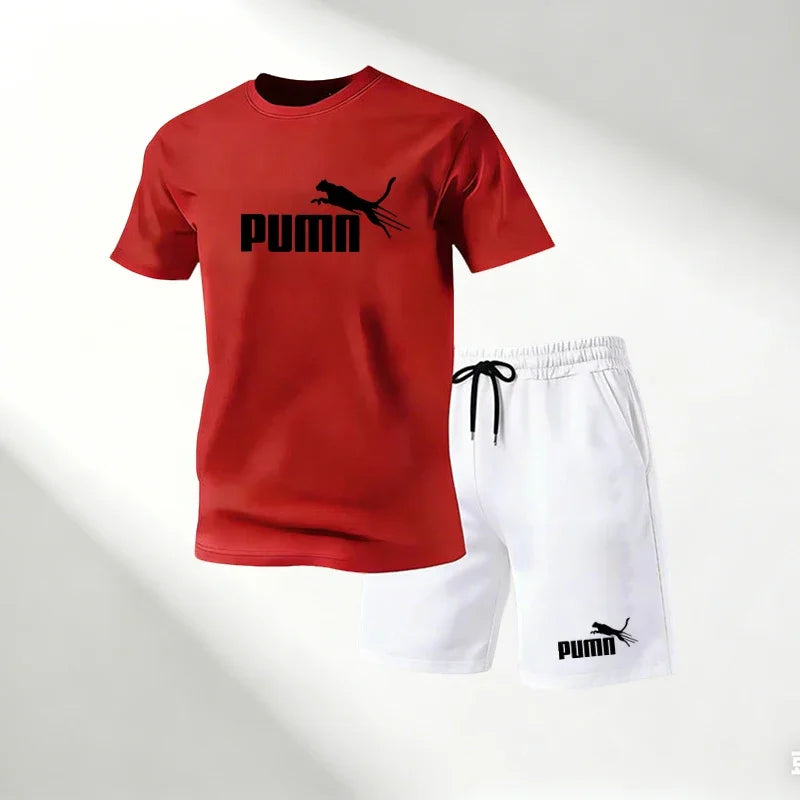 Conjunto Deportivo para Hombre con Camiseta y Pantaloneta