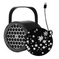 Proyector LED Copo de Nieve USB – IP65 Waterproof, Efecto Nieve Realista, 360° Ajustable