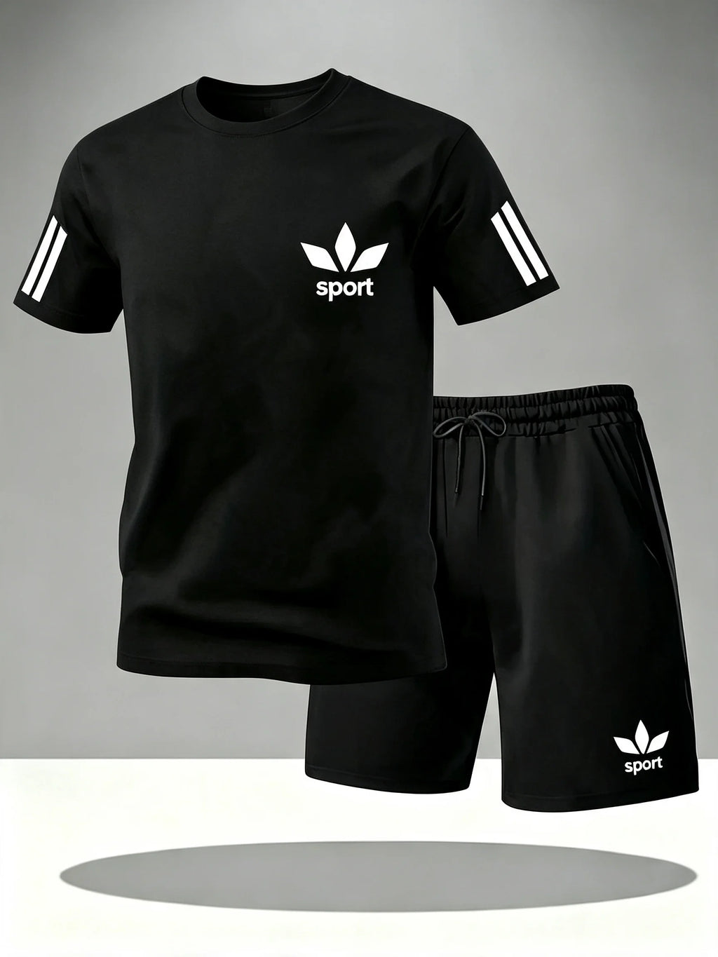 Conjunto Deportivo de Verano para Hombre con Camiseta y Pantaloneta