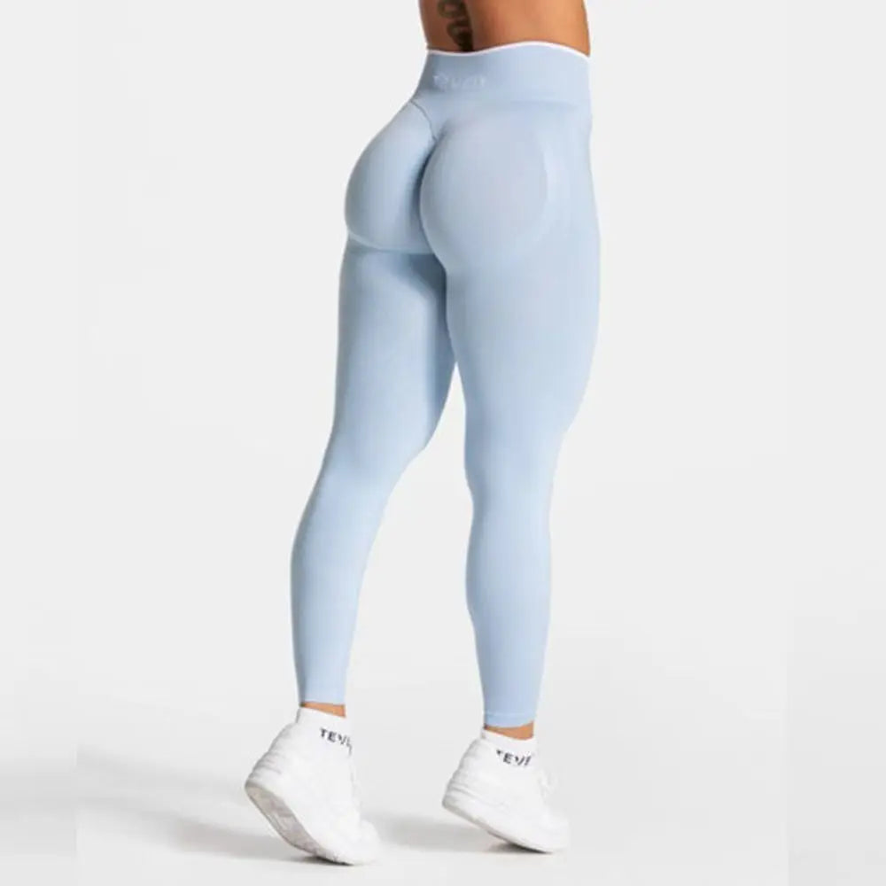 Leggings Deportivos de Tiro Alto para Mujer sin Costuras