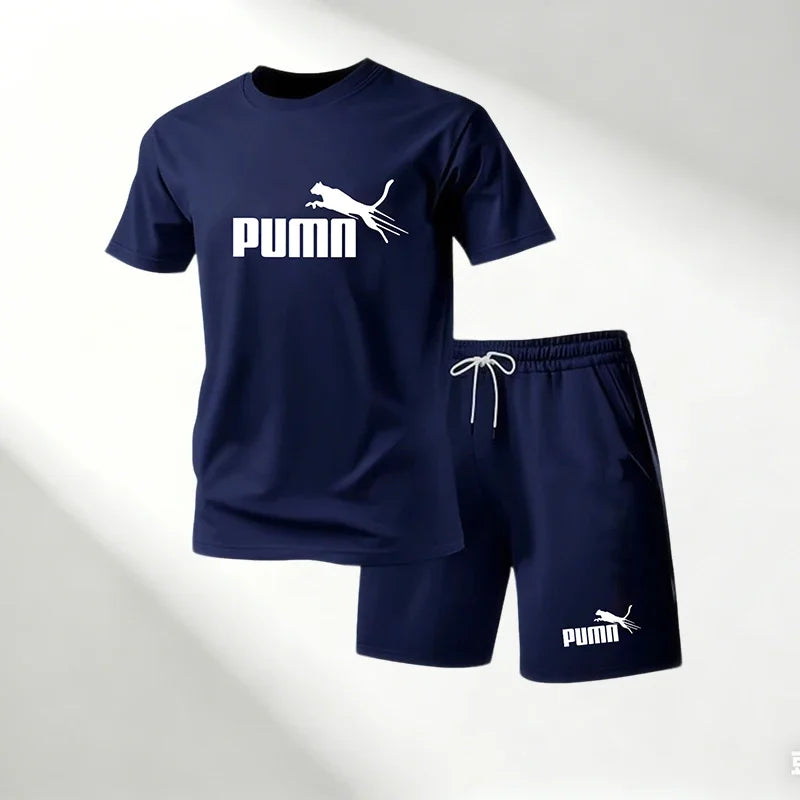 Conjunto Deportivo para Hombre con Camiseta y Pantaloneta