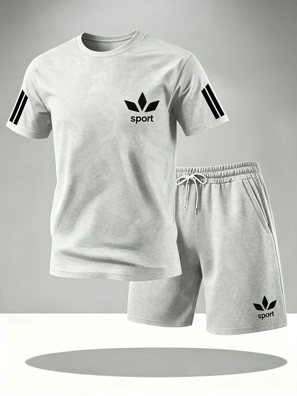 Conjunto Deportivo de Verano para Hombre con Camiseta y Pantaloneta