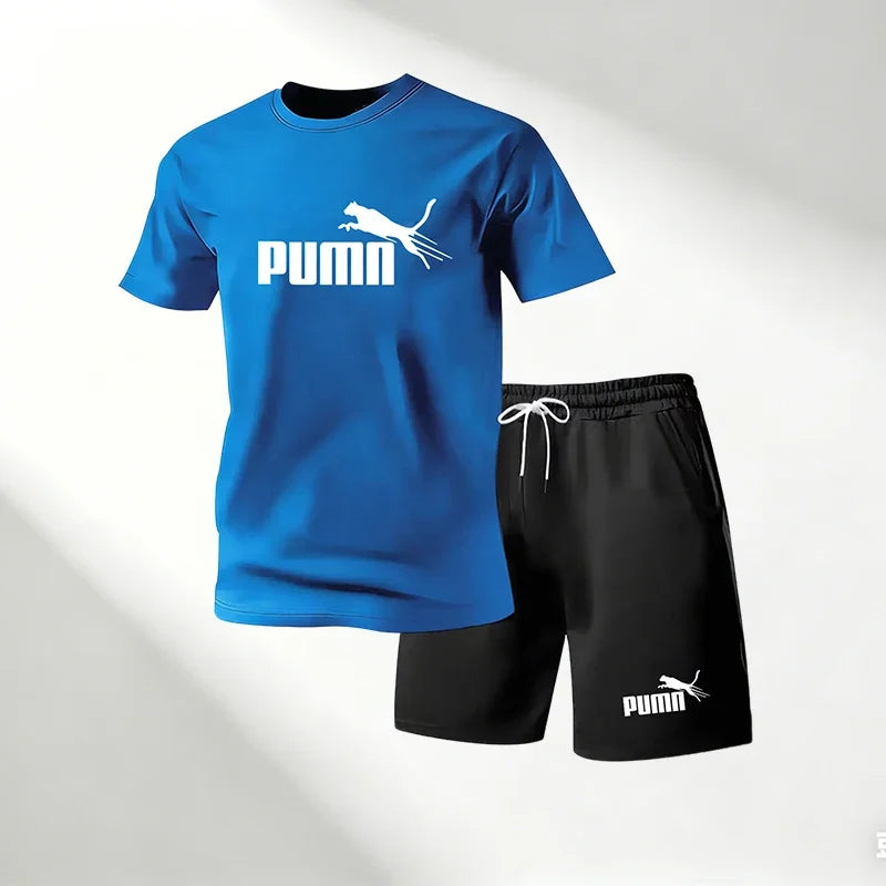 Conjunto Deportivo para Hombre con Camiseta y Pantaloneta