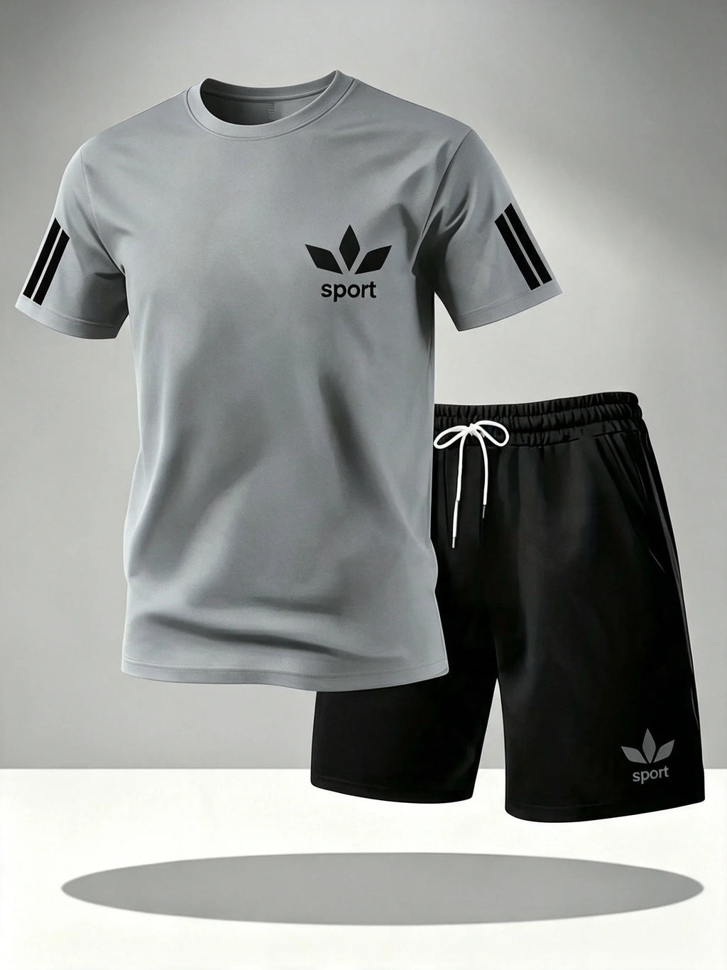 Conjunto Deportivo de Verano para Hombre con Camiseta y Pantaloneta