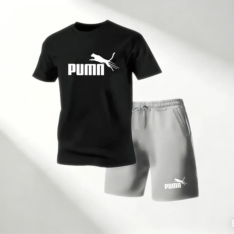 Conjunto Deportivo para Hombre con Camiseta y Pantaloneta