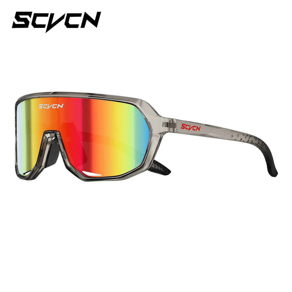 Gafas de Ciclismo SCVCN UV400 | Lentes Polarizados, Espejo y Fotocromáticos para MTB, Running y Deportes al Aire Libre