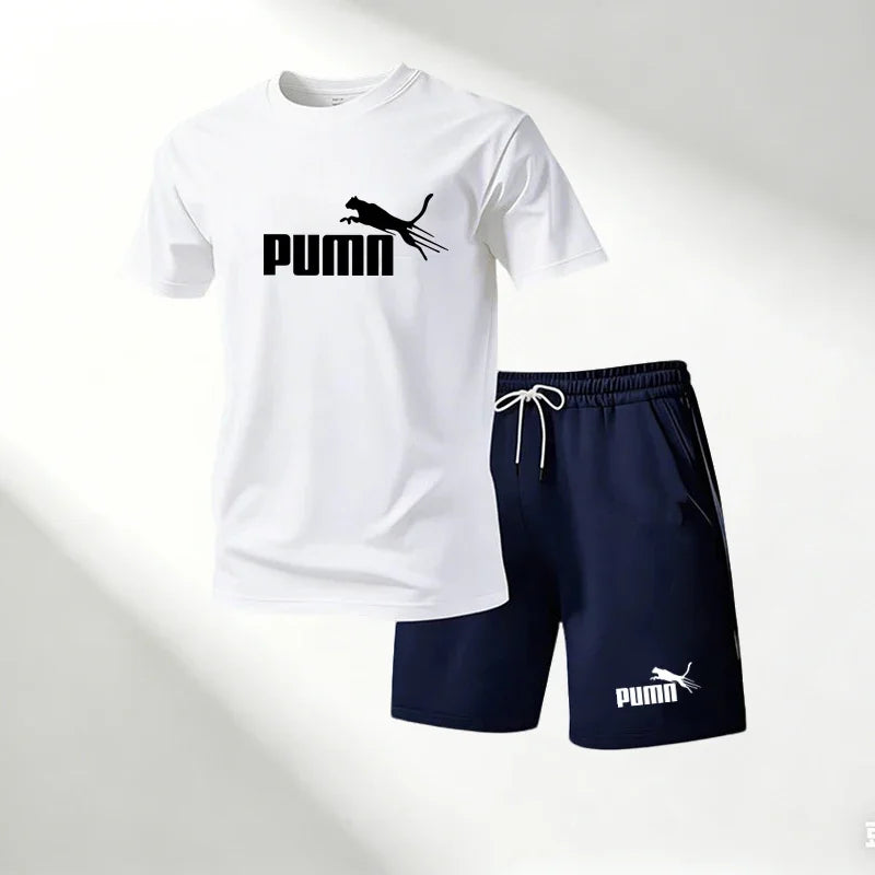 Conjunto Deportivo para Hombre con Camiseta y Pantaloneta