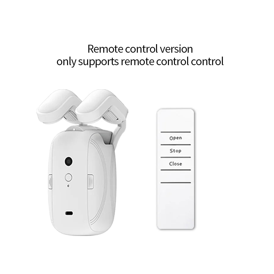Motor Inteligente para Cortinas con Control Remoto – Abridor Automático Recargable
