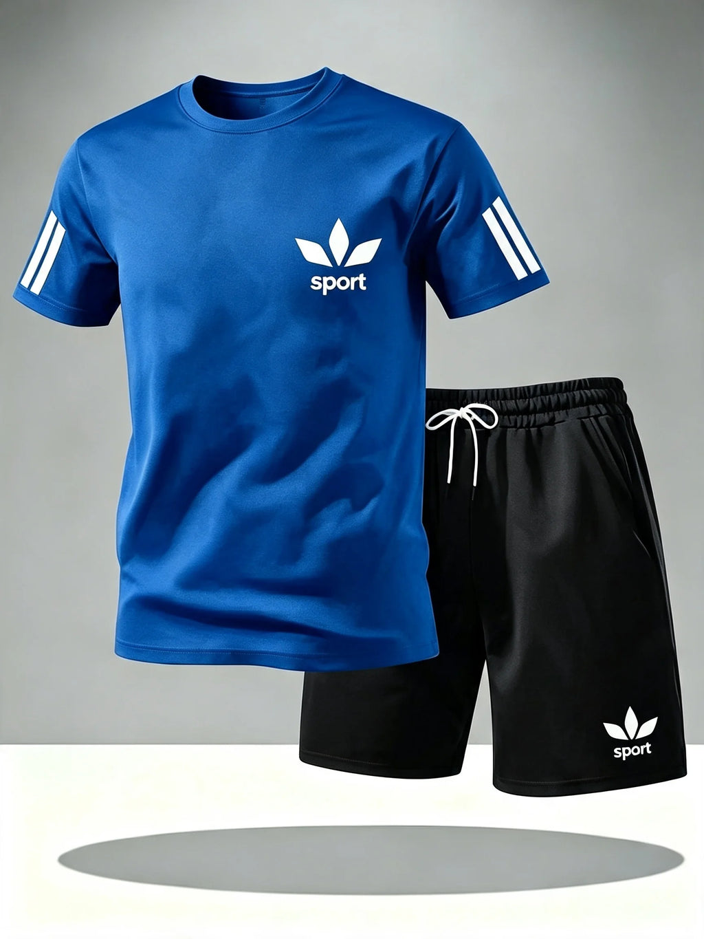 Conjunto Deportivo de Verano para Hombre con Camiseta y Pantaloneta