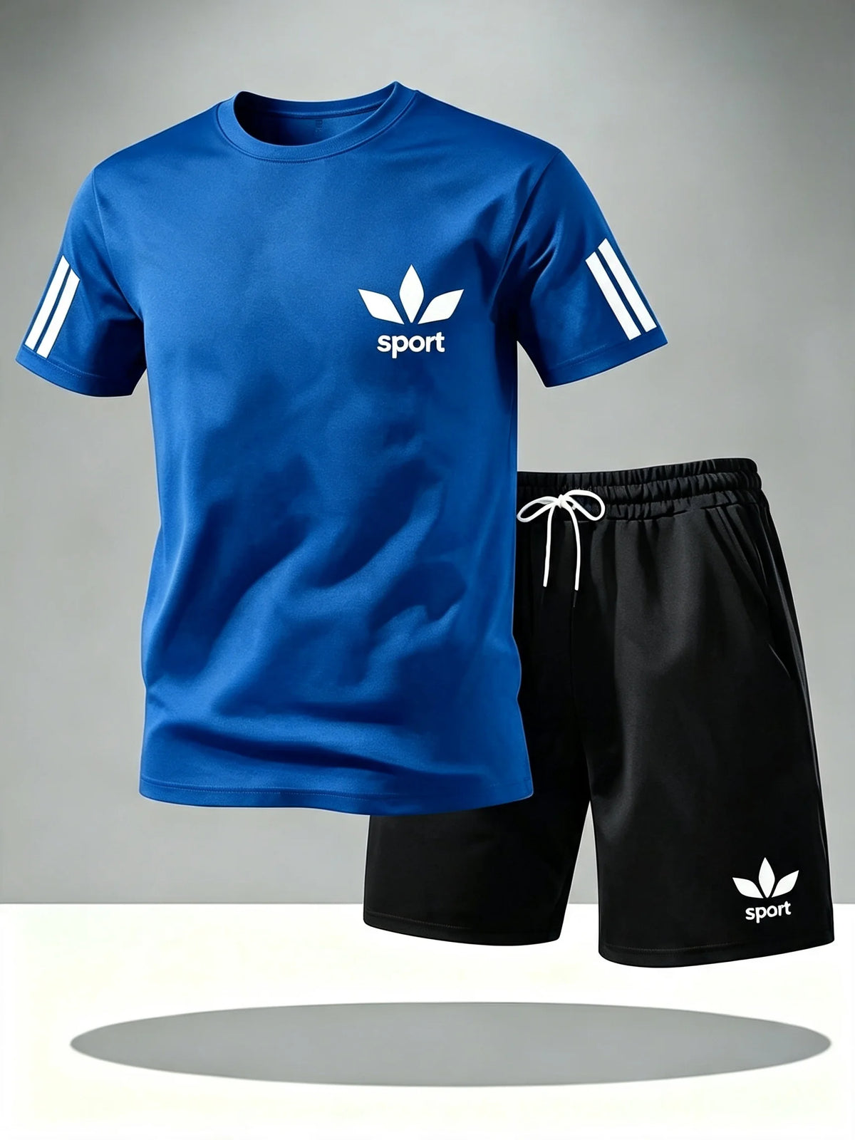 Conjunto Deportivo de Verano para Hombre con Camiseta y Pantaloneta