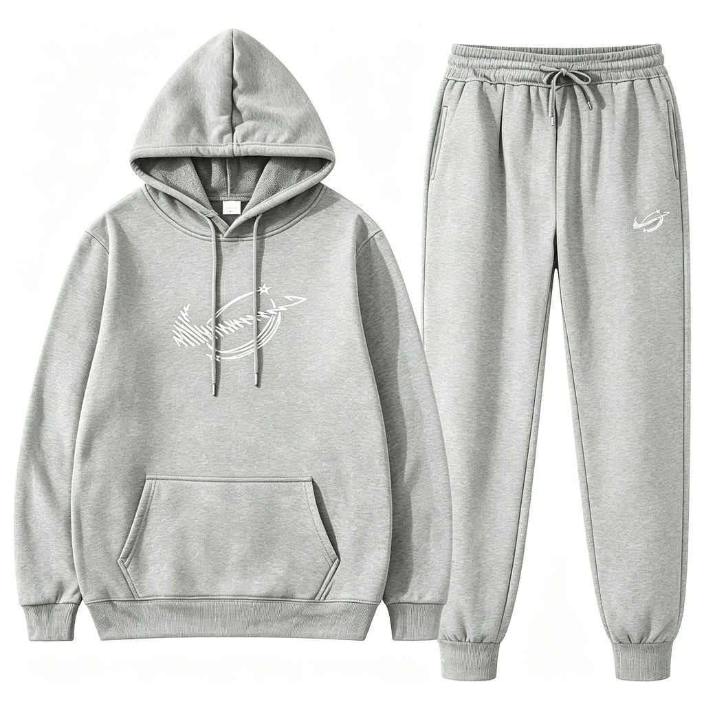 Conjunto deportivo para hombre con buzo con capucha y pantalón jogger