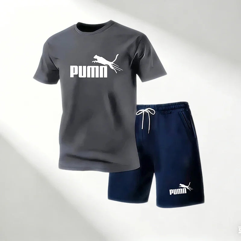 Conjunto Deportivo para Hombre con Camiseta y Pantaloneta