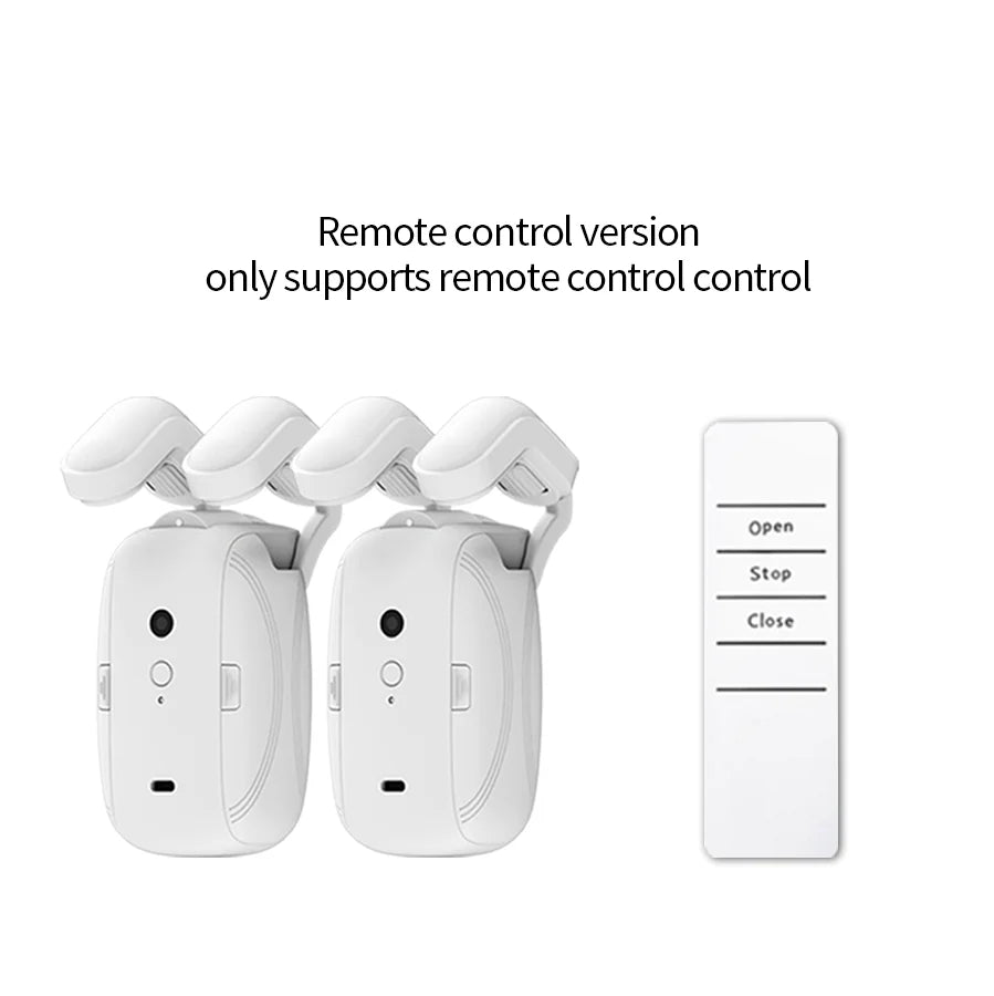 Motor Inteligente para Cortinas con Control Remoto – Abridor Automático Recargable
