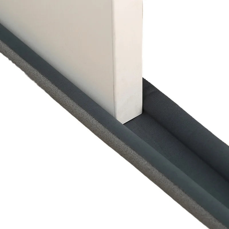 Burlete Flexible para la Parte Inferior de la Puerta, Sello contra Polvo y Viento