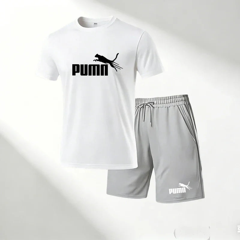 Conjunto Deportivo para Hombre con Camiseta y Pantaloneta