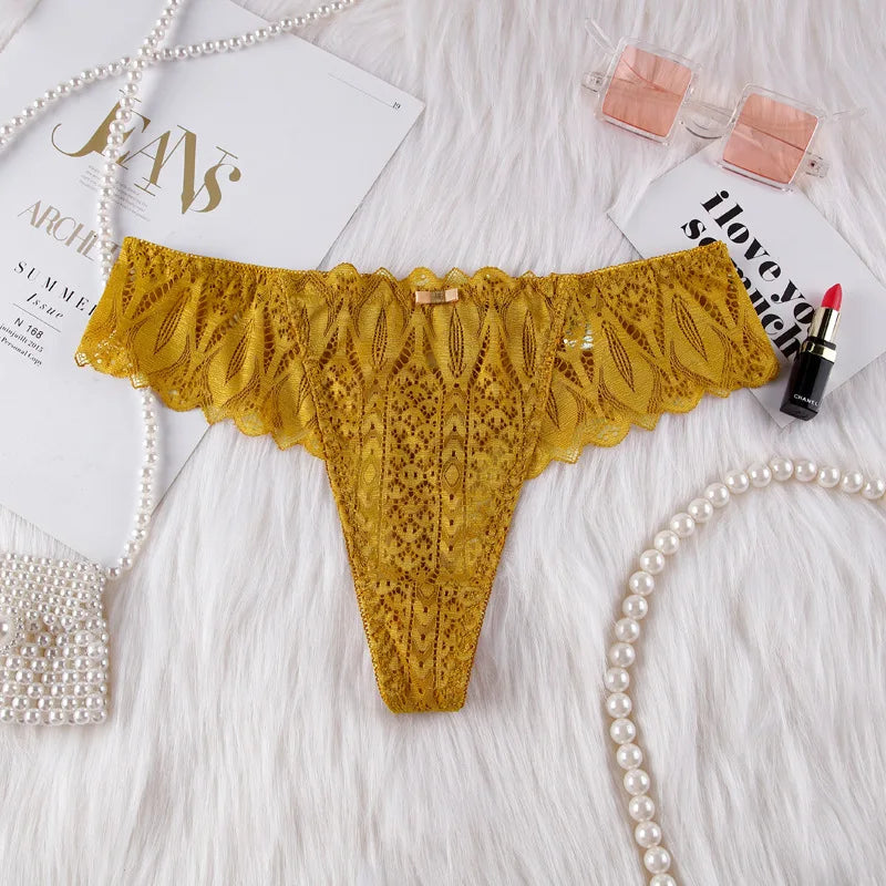 Tanga de Encaje para Mujer