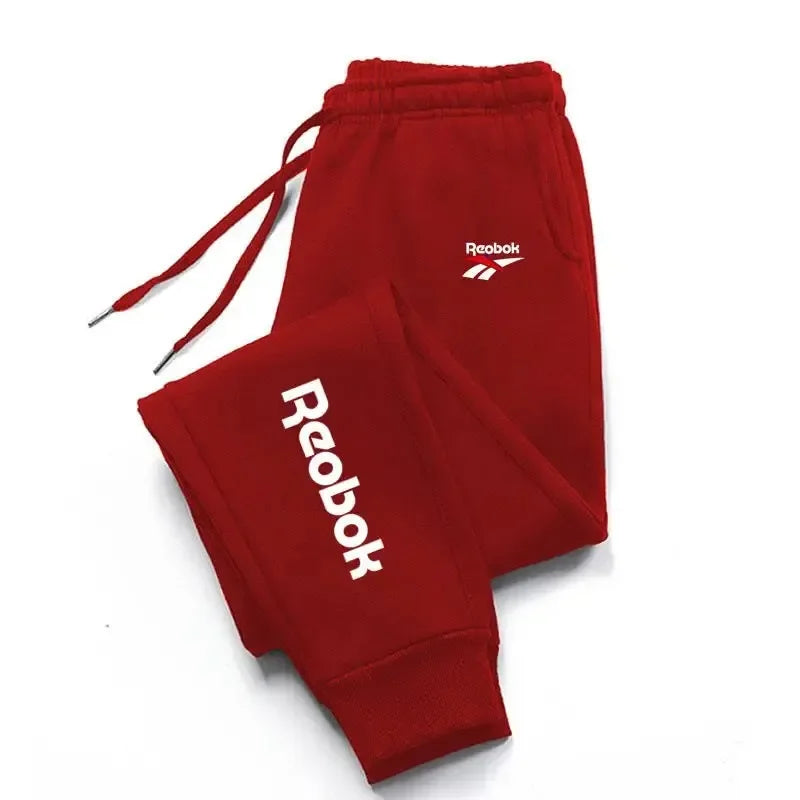 Pantalón deportivo para hombre con cordón ajustable y estampado