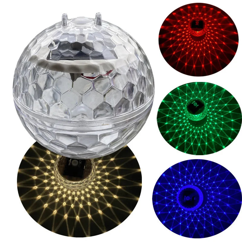 Lámparas solares LED flotantes con cambio de 7 colores