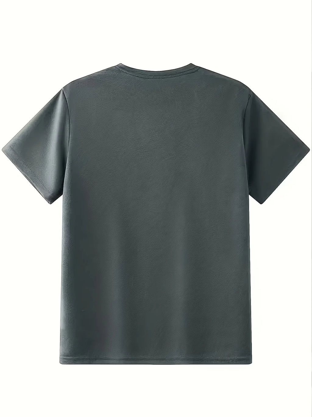 Camiseta Estampada para Hombre de Cuello Redondo y Manga Corta