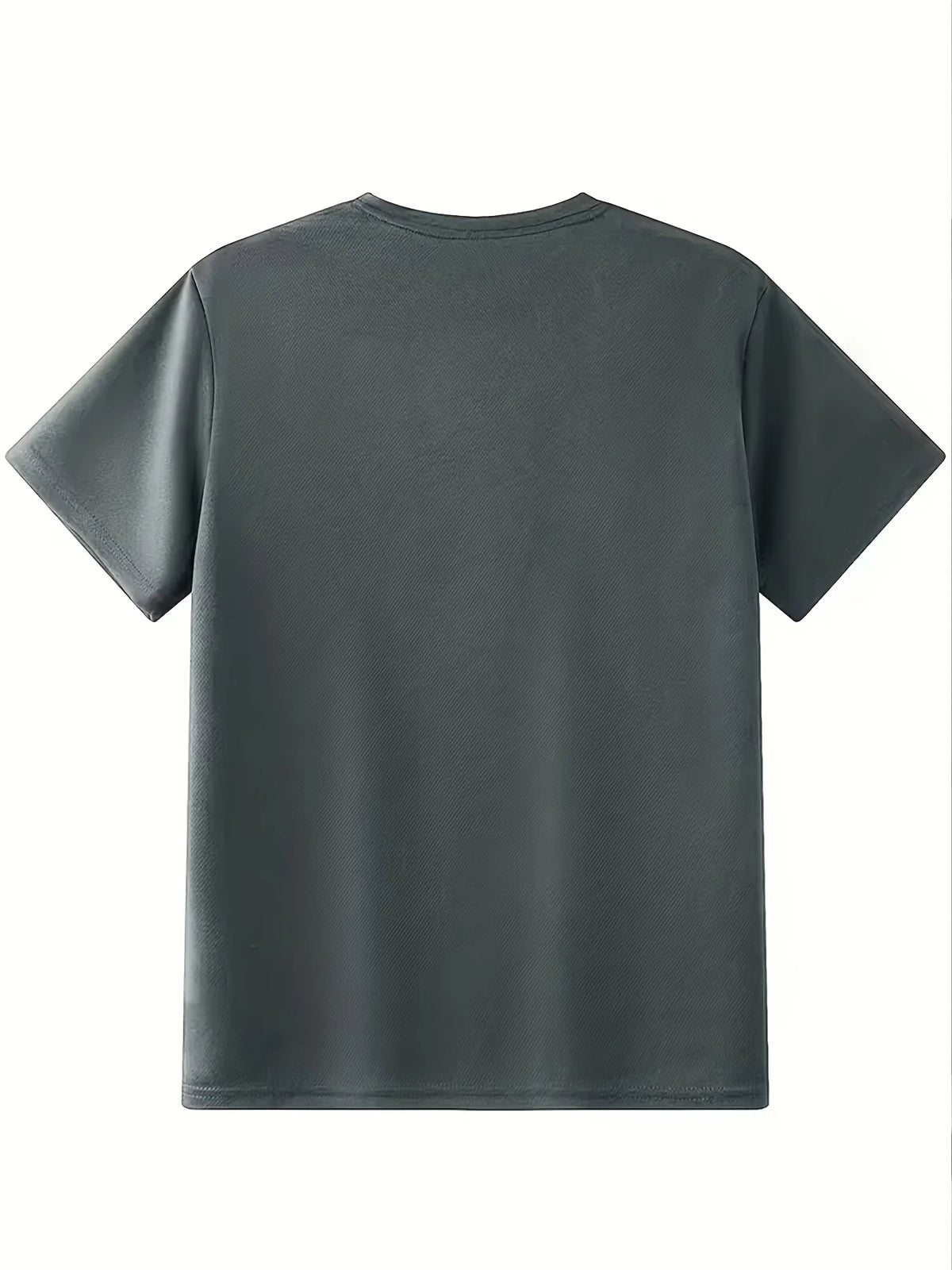 Camiseta Estampada para Hombre de Cuello Redondo y Manga Corta