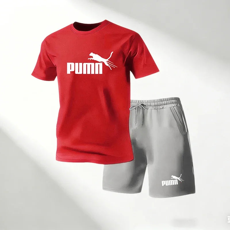 Conjunto Deportivo para Hombre con Camiseta y Pantaloneta