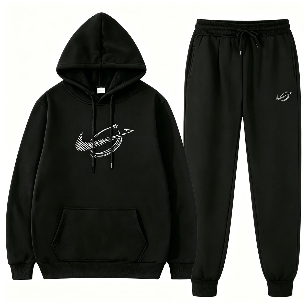 Conjunto deportivo para hombre con buzo con capucha y pantalón jogger