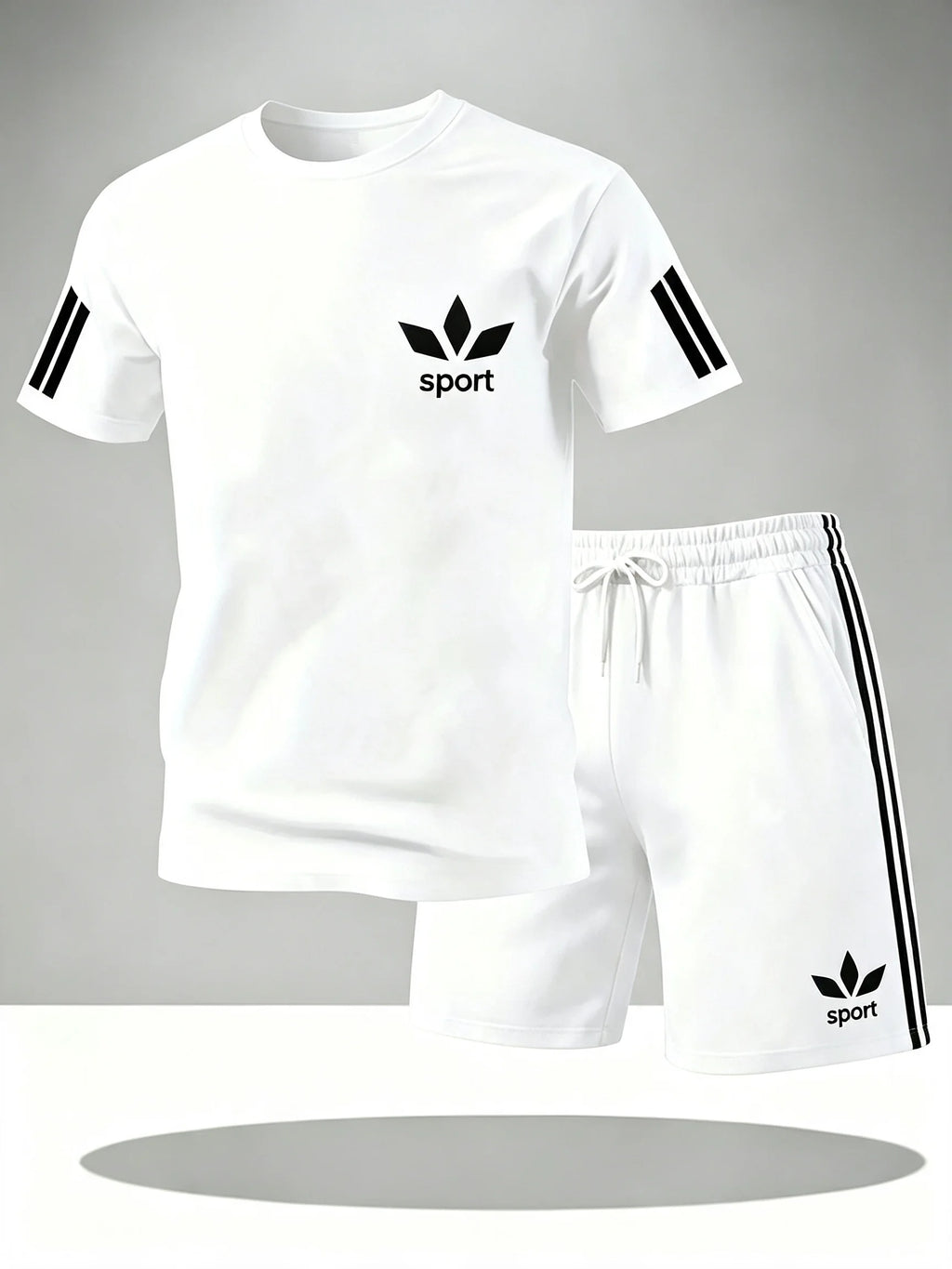 Conjunto Deportivo de Verano para Hombre con Camiseta y Pantaloneta