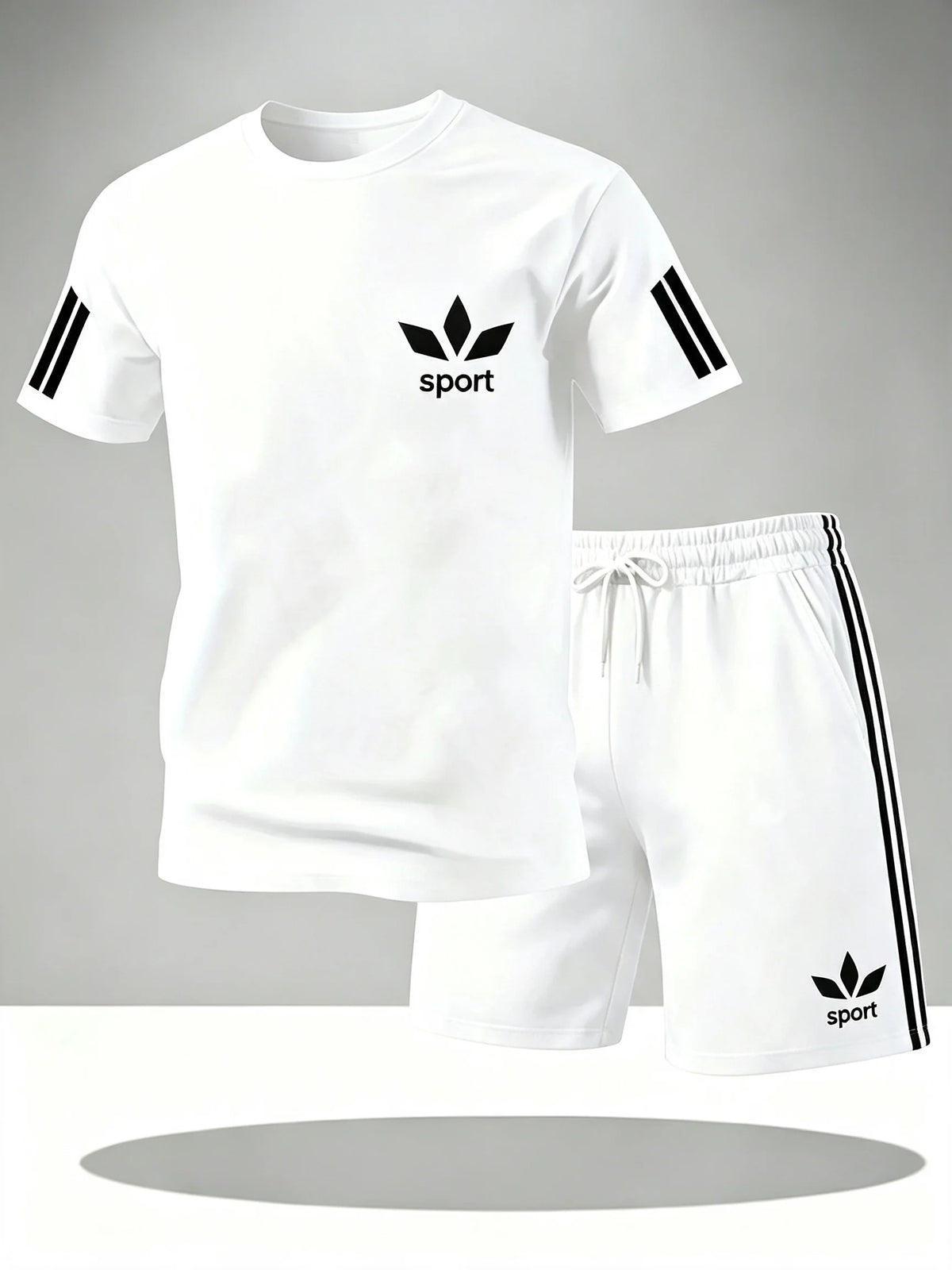 Conjunto Deportivo de Verano para Hombre con Camiseta y Pantaloneta