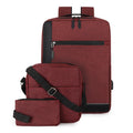 Mochila Urbana 3 en 1 — Bolso Oxford con Puerto USB, Bandolera y Neceser Incluidos