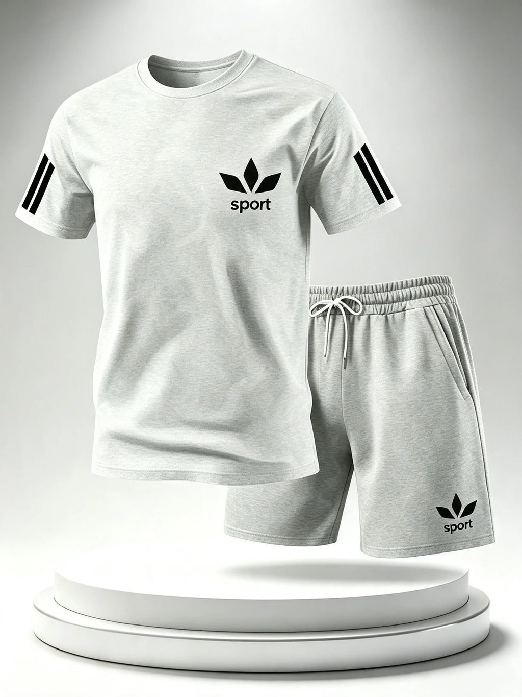 Conjunto Deportivo de Verano para Hombre con Camiseta y Pantaloneta
