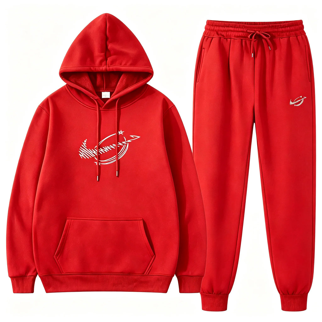 Conjunto deportivo para hombre con buzo con capucha y pantalón jogger