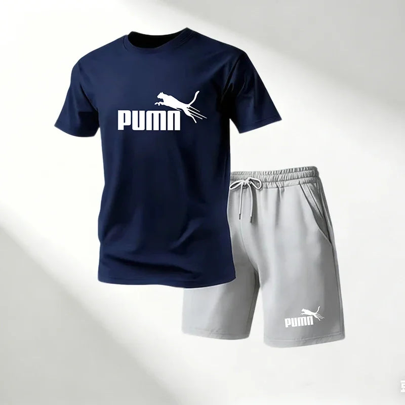 Conjunto Deportivo para Hombre con Camiseta y Pantaloneta