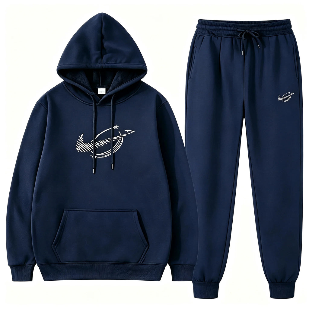 Conjunto deportivo para hombre con buzo con capucha y pantalón jogger