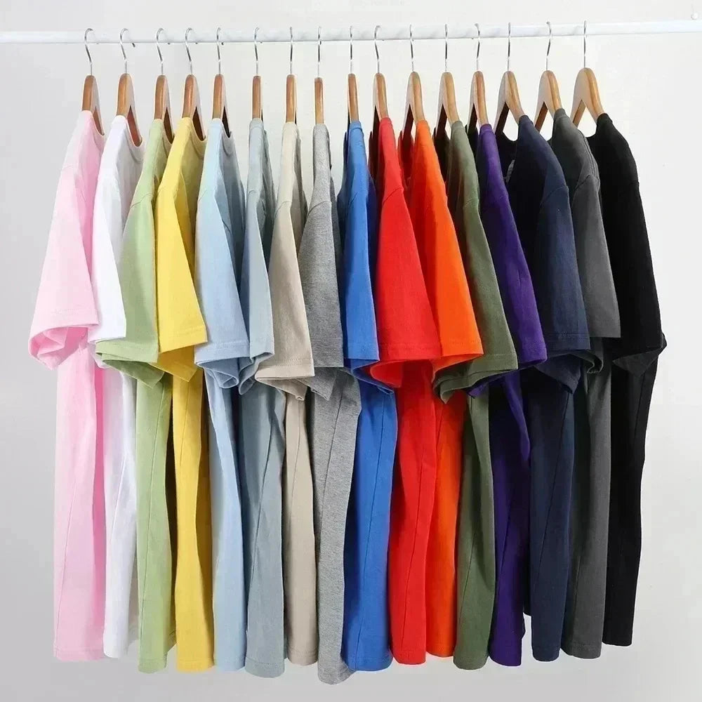 Camiseta para hombre de cuello redondo en algodón y poliéster
