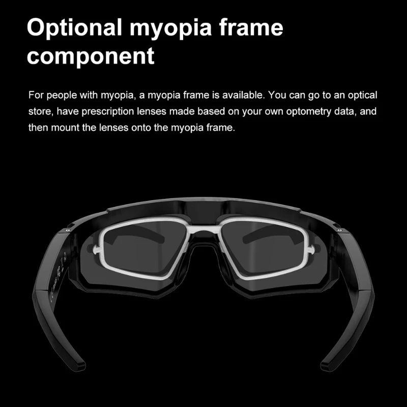 Gafas inteligentes con cámara, Bluetooth y asistente de voz