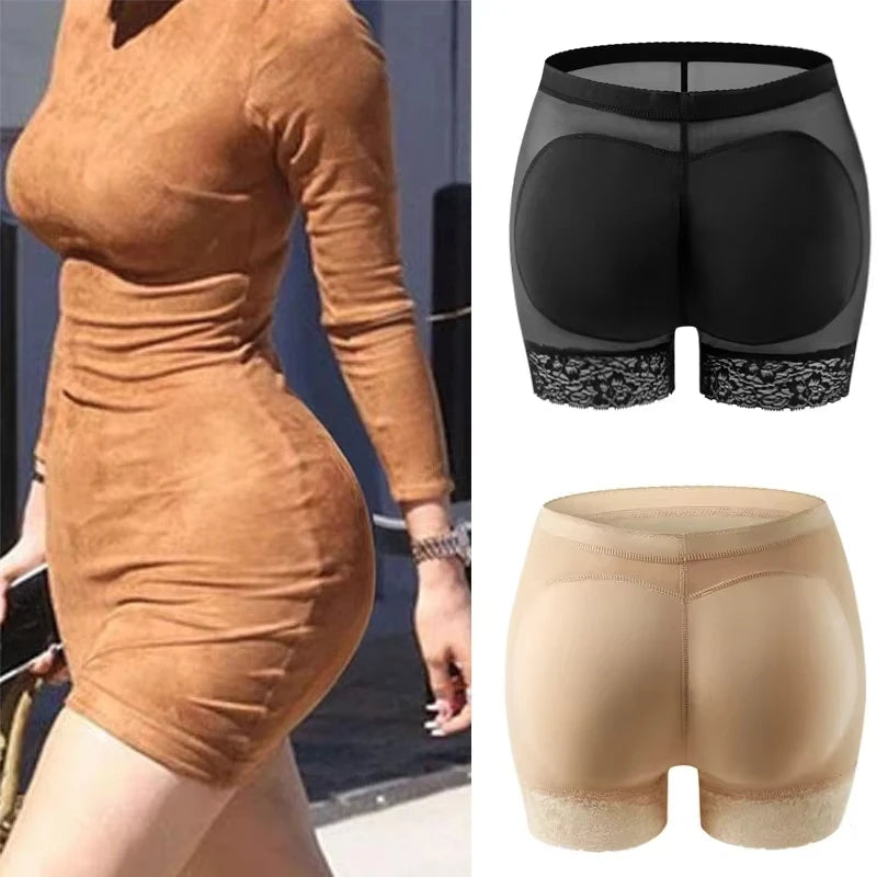 Panty Levanta Cola con Relleno – Faja de Cintura Alta y Control de Abdomen