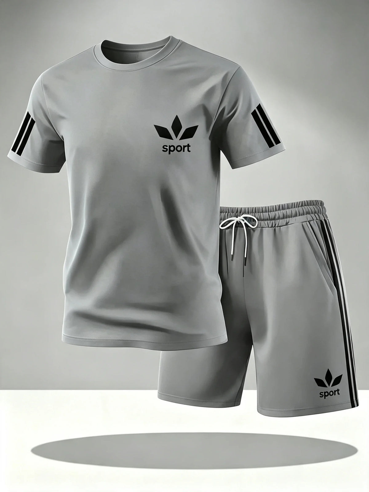 Conjunto Deportivo de Verano para Hombre con Camiseta y Pantaloneta