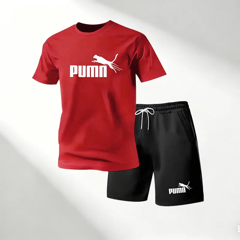 Conjunto Deportivo para Hombre con Camiseta y Pantaloneta