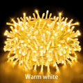 LED Fairy String Lights 8 Modes – Warm White, White, Blue & Colorful, IP44 Waterproof 5M-100M