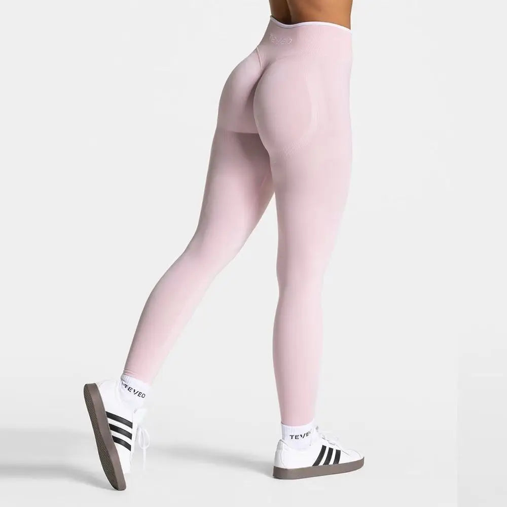Leggings Deportivos de Tiro Alto para Mujer sin Costuras