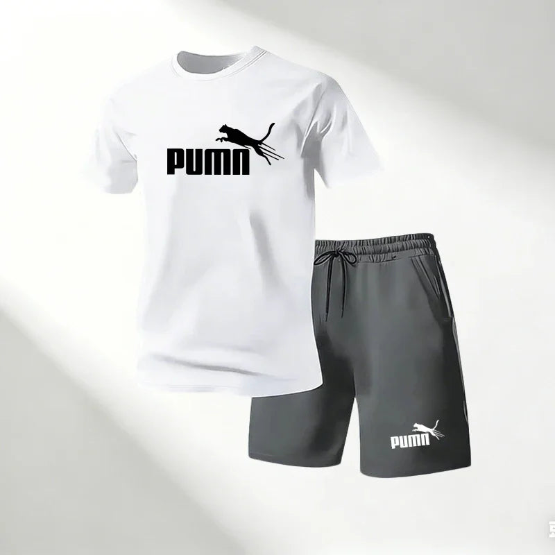 Conjunto Deportivo para Hombre con Camiseta y Pantaloneta