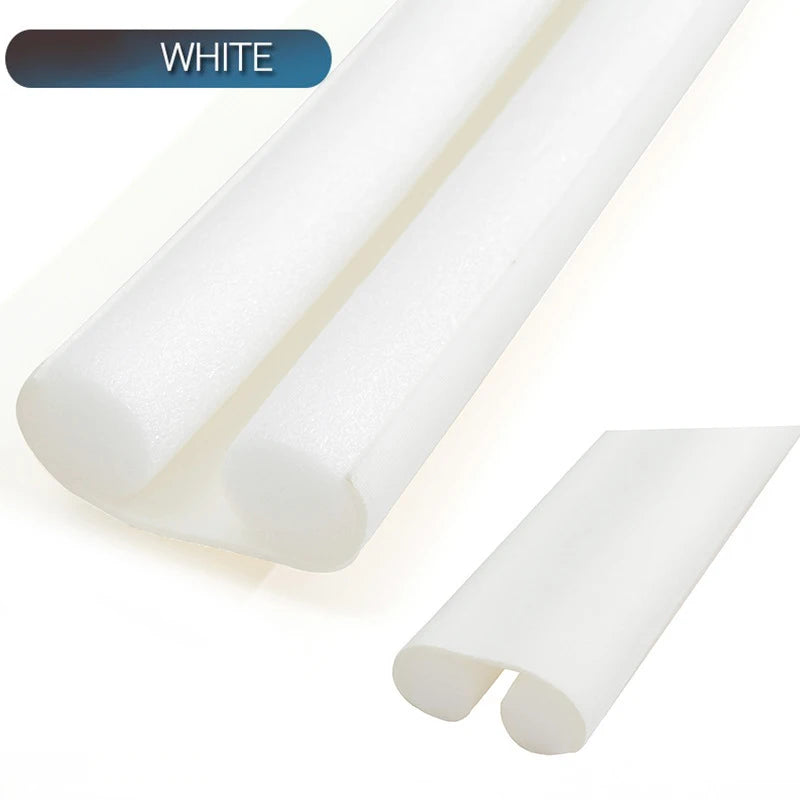 Burlete Flexible para la Parte Inferior de la Puerta, Sello contra Polvo y Viento